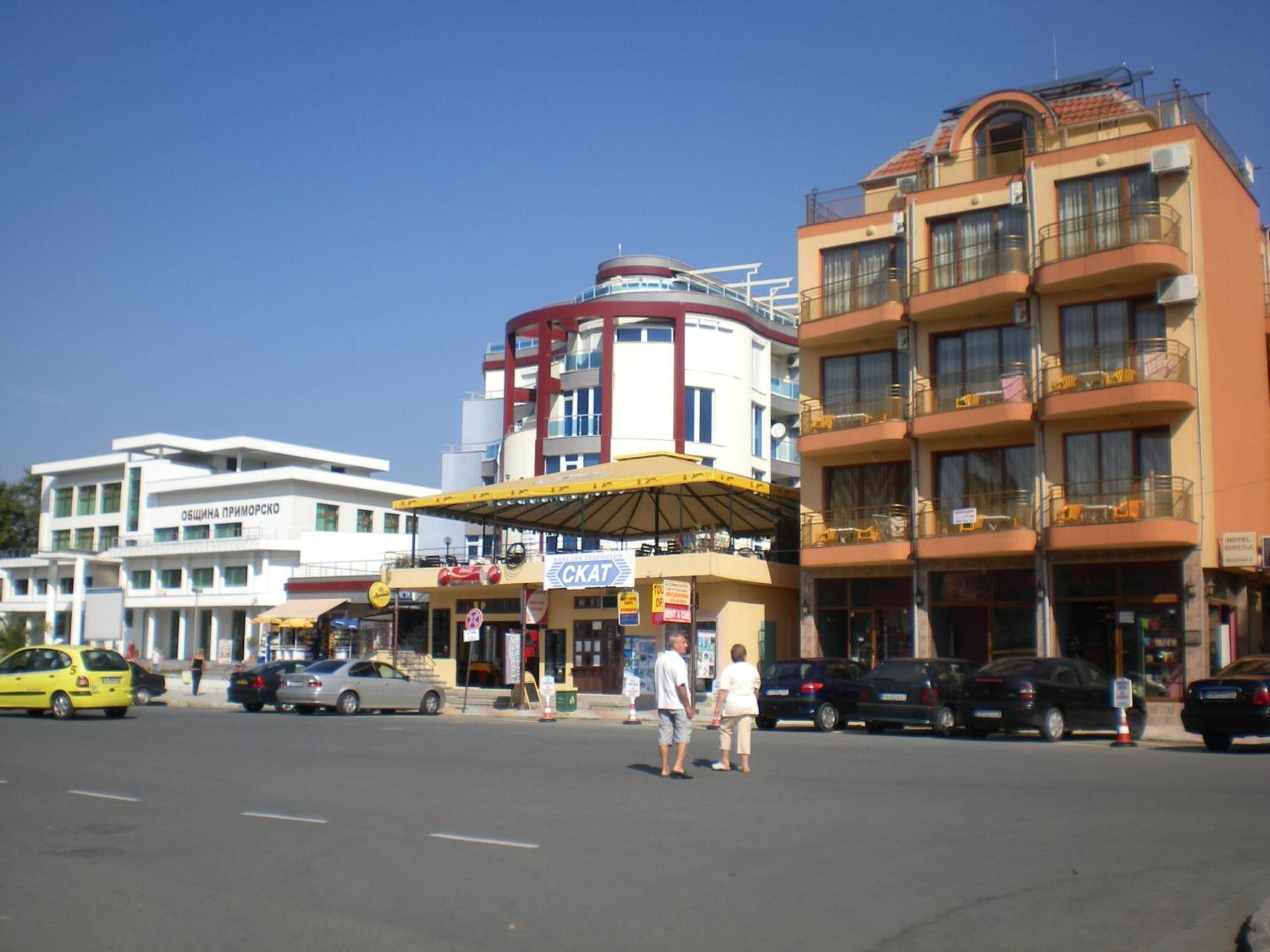 Hotel Sirena Primorsko Dış mekan fotoğraf