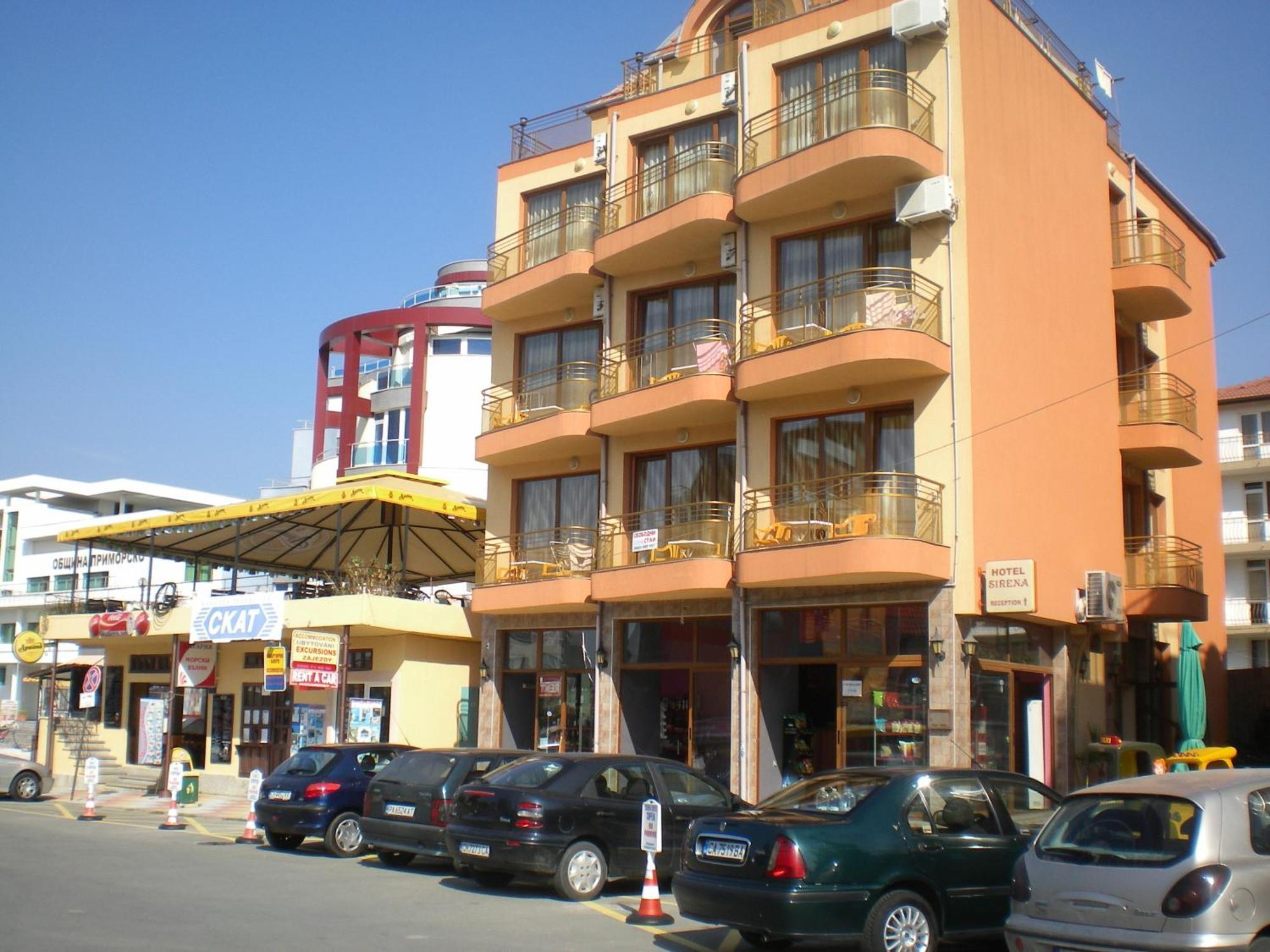 Hotel Sirena Primorsko Dış mekan fotoğraf